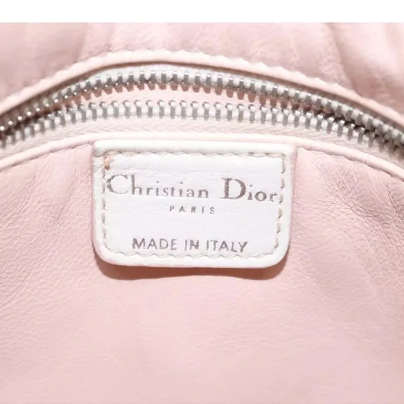 CHRISTIAN DIOR Lady Dior Cannage Cream/White Leather Hand Bag! - Picture 13 of 16